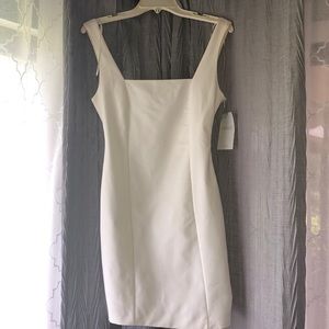 White/ off white cocktail dress